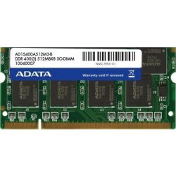 ADATA SODIMM DDR400 512MB single tray