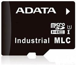 ADATA micro SD karta Industrial, MLC, 8GB, -45 až