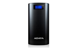 ADATA Power Bank P20000D - externí baterie pro mobil/tablet 20000mAh, 2.1A, LED svítidlo, černá
