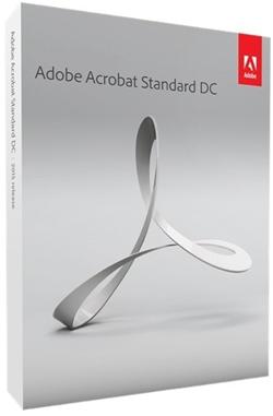 Adobe Acrobat Standard 2017 Windows Czech Retail 1 User DVD Box