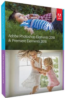 Adobe Photoshop & Premiere Elements 2018 Windows Czech Retail 1 User DVD Box