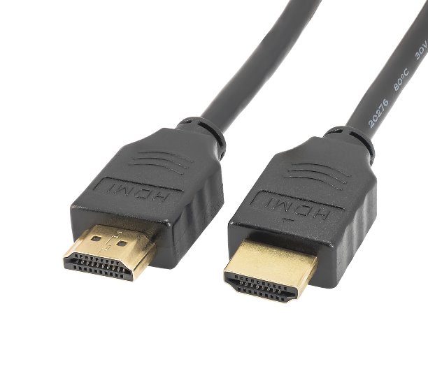 Akyga kabel audio-video/HDMI 0.5m/PVC/cerná