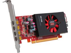 AMD FirePro W4100 2GB GDDR5, 4 mDP, PCIe 3.0