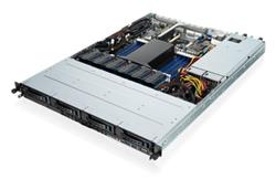 ASUS 1U AMD EPYC LGA4094 1x CPU 16x DDR4 3200/2933 4 3.5"/2.5" SATA/SAS* Intel i350 1Gb x2 2x650W 80+Platium