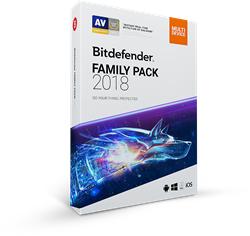 Bitdefender Family pack 2018, Unlimited, 12 měsíců - (ESD)