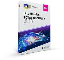 Bitdefender Total Security Multi-Device 2018, 5 zařízení, 12 měsíců - (ESD)