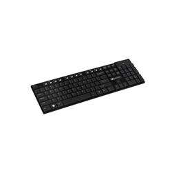 CANYON bezdrátová klávesnice, 105 kláves, tenká, CZ layout, černá
