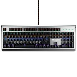 CANYON herní klávesnice INTERCEPTOR, mechanická, drátová, multimediální se světelnými efekty, 104 kláves, US layout