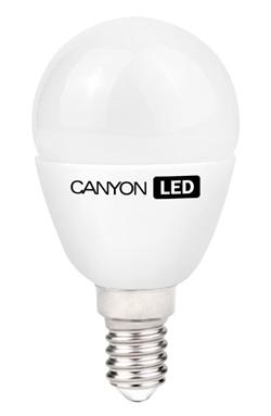 Canyon LED COB žárovka, E14, kompakt kulatá,