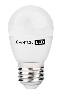 Canyon LED COB žárovka, E27, kompakt kulatá