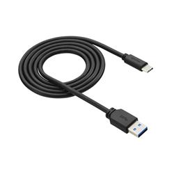 CANYON Nabíjecí kabel C-4. USB-C - USB 3.0, 5V 3A, OD 4.5mm, PVC, 1m, černá
