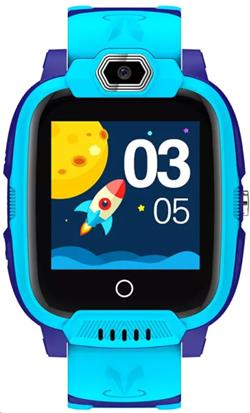 CANYON smart hodinky Jondy KW-44 BLUE, ,1.44", 4G, GPS tracking, SOS tl., 512MB, 700mAh, IP67