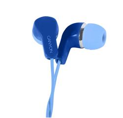 CANYON stereo sluchátka s mikrofonem, modrá