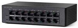 Cisco SF110D-16HP 16-Port 10/100 PoE Unmanaged Switch REFRESH
