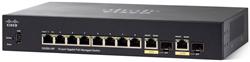 Cisco SG350-10P 8xGE(PoE+) + 2x combo GE/SFP Managed Switch