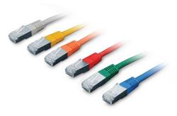 CNS patch kabel Cat5E, FTP - 2m , zelený