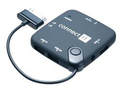 CONNECT IT čtečka karet a USB hub pro Samsung Galaxy Tab
