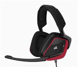 Corsair herní sluchátka s mikrofonem VOID PRO Sorround Premium gaming - červená