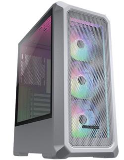 COUGAR ARCHON 2 Mesh RGB (White) | PC Case | Mid Tower / Mesh Front Panel / 3 x ARGB Fans / 3mm TG Left Panel