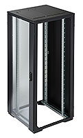 EATON RE Rack, výška 42U, ŠxH=800x800mm, prosklené dveře, bez bočnic
