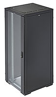 EATON RE Rack, výška 42U, ŠxH=800x800mm, prosklené dveře, s bočnicemi