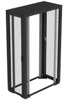 EATON REC Rack, výška 42U, ŠxH=600x1200, perforované dveře, bez bočnic