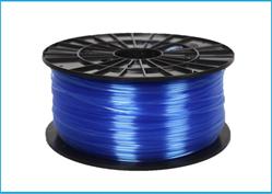 Filament PM tisková struna/filament 1,75 ABS-T transparentní modrá, 1 kg