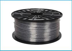 Filament PM tisková struna/filament 1,75 ABS-T transparentní s flitry, 1 kg