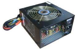 FORTRON zdroj BLACK POWER 550W 12cm fan/akt.PFC/80PLUS/cable mng