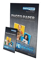 Fotopapír SAFEPRINT pro laser tiskárny Glossy, 135 g, A4, 10 sheets