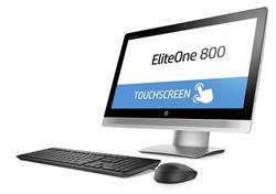HP EliteOne 800 G2 AiO 23 T, i3-6100, Intel HD, 1x4 GB, 500 GB, DVDRW, SD MCR, a/b/g/n + BT, Win10P64, wireless