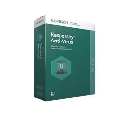 Kaspersky Anti-Virus 2018 CZ, 3PC, 12 měsíců - prodloužení (ESD)