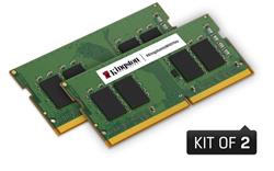 Kingston DDR5 64GB (2x32GB) 4800MT/s Non-ECC Unbuffered SODIMM CL40 2RX8 1.1V 262-pin 16Gbit