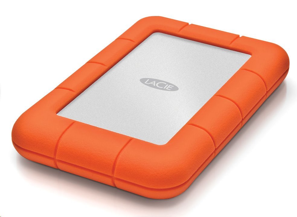 LaCie HDD Externí Rugged Mini 2.5" 4TB - USB 3.0, Oranžová