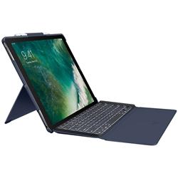 Logitech SLIM COMBO with detachable keyboard and Smart Connector for iPad Pro 12.9 inch - CLASSIC BLUE - UK - INTNL
