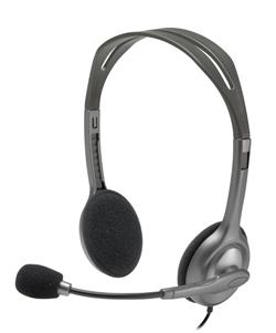 Logitech Stereo Headset H111 – EMEA - One Plug