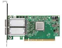 Mellanox ConnectX-4 EN network interface card, 100GbE dual-port QSFP28, PCIe3.0 x16, tall bracket, ROHS R6