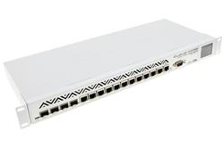 MikroTik Router 12x Gbit LAN, 4x Gbit SFP port, 4GB, +L6, dotykové LCD