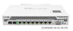 MikroTik Router 7x Gbit LAN, 1x LAN/SFP (Combo), 1x SFP+, +L6, pasivní chlazení