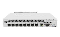 MikroTik Switch Cloud Router 800MHz/512MB RAM/1x GLAN/8x SFP+; rack