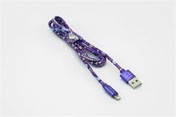 MIZOO USB/lightning kabel X51, fialový