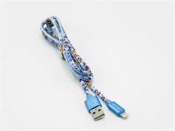 MIZOO USB/lightning klabel X51, modrý