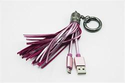 MIZOO USB/microUSB přívěsek X900, růžový