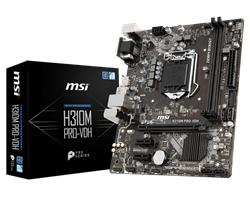 MSI H310M PRO-VDH/IntelH310/LGA1151/DDR4/mATX