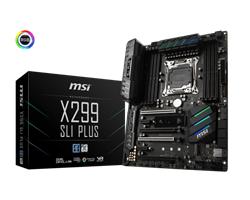 MSI X299 SLI PLUS/Socket 2066/DDR4/USB3.1/GL/RAID/ATX