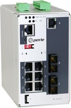 PERLE IDS-409F2-C2SD40-XT Industrial Managed Switch