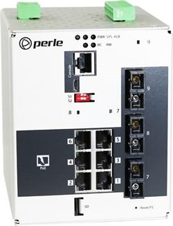 PERLE IDS-509G3PP6-C2MD05-SD120 Industrial Managed PoE Switch