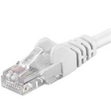 PremiumCord Patch kabel Cat5E UTP, délka 0.25m, bílá