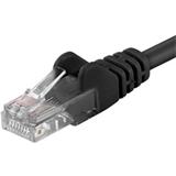 PremiumCord Patch kabel Cat5E UTP, délka 7m, černá