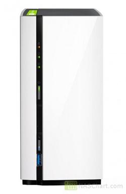QNAP Home TS-228, 2-bay, Tower, ARM 1.1 GHz Dual Core, 1GB DDR3, 1 x GbE